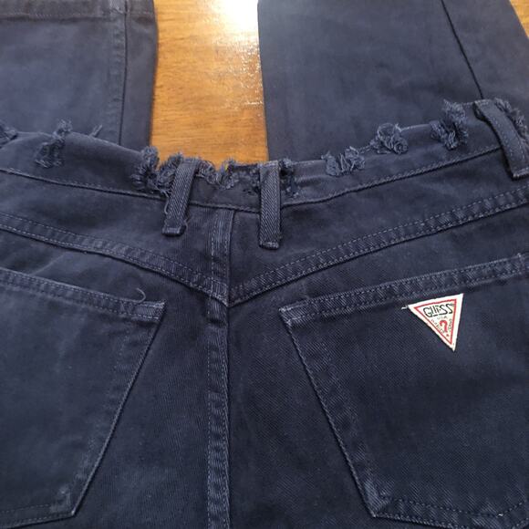 Vintage Guess Jeans By Marciano Pants Denim Made in USA 32x29 Distressed 1990’s - Picture 3 of 14